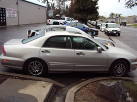 2003 MITSUBISHI DIAMANTE LS, 3.5L AUTO FWD, COLOR BEIGE ,STK 143688